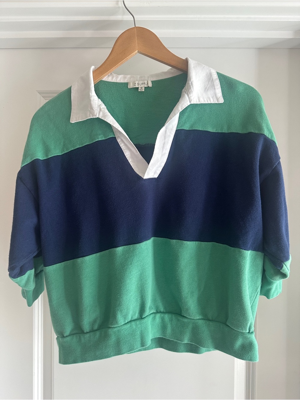 Z Supply Green Knit Top